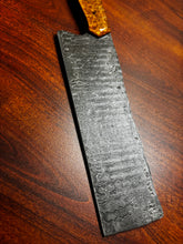 Load image into Gallery viewer, Hammered damascus Nakiri
