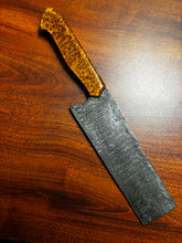 Load image into Gallery viewer, Hammered damascus Nakiri
