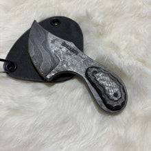 Load image into Gallery viewer, Damascus Shark Tooth
