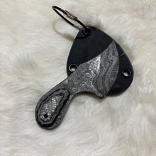 Load image into Gallery viewer, Damascus Shark Tooth
